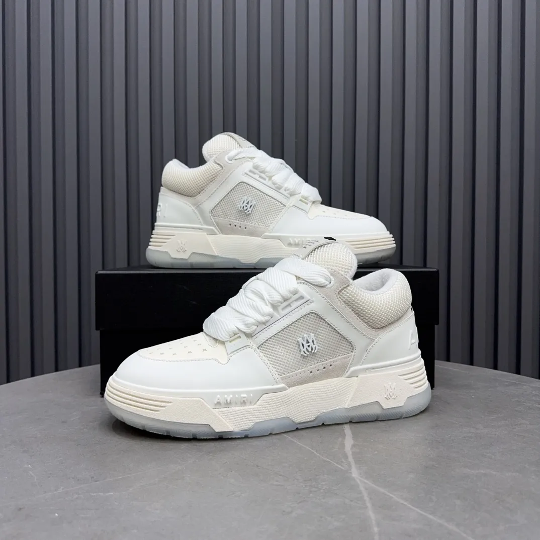 Men's shoes 💰660💰 AMIRI AMIRI trendy brand hot sale 🔥 Available all year round, couples 💑 Official website synchronization Imported fabrics 1⃣️ vs 1⃣️ replica, original factory special original sole, 35-45 (45. non-refundable)